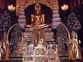 English: Inside Wat Pha Nan Choeng, Ayutthaya, Thailand. Français : À l'intérieur de Wat Pha Nan Choeng, à Ayutthaya, en Thaïlande.