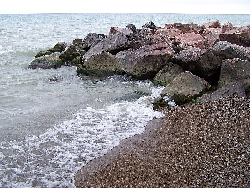 File:Waves & Rocks... (52156495).jpg