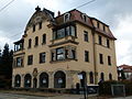 Apartment building in open development