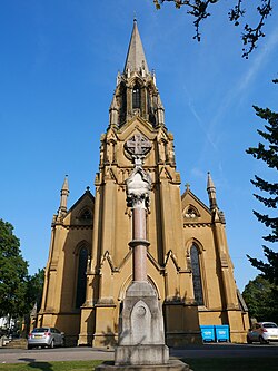 West Face of the Church of St Margaret, Lee (II).jpg