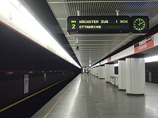 <span class="mw-page-title-main">Johnstraße station</span> Vienna U-Bahn station