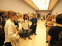 gallery tour with Dixit MNK cards