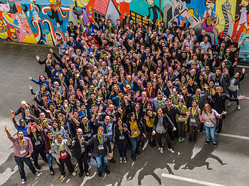 Wikimedia Conference 2016 – Group photo.jpg