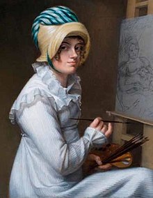 Wilhelmina Geertruida van Idsinga (self-portrait)