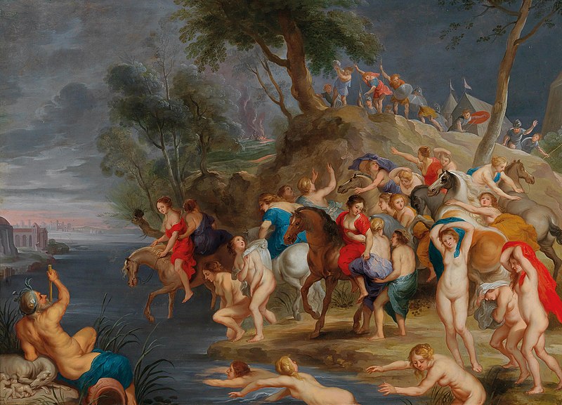File:Workshop of Peter Paul Rubens - Cloelia Fleeing from the Camp of Porsena.jpg