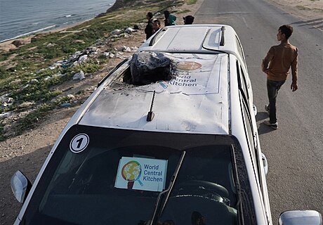 World Central Kitchen aid convoy attack