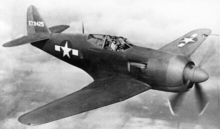 XP-60C in flight test