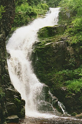 Der Zackelfall im Hochsommer