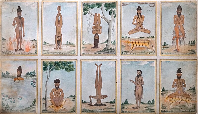 File:"Postures de Yoga" (musée Guimet, Paris) - Flickr - dalbera.jpg