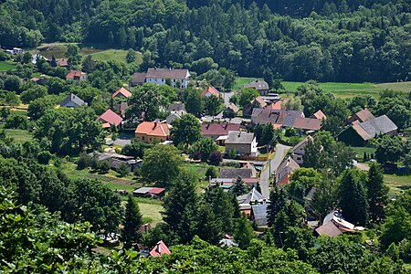 Štěpánov : vue aérienne.