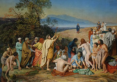 Alexander Ivanov'un "İsa'nın İnsanlara Görünüşü" tablosu, 1837-1857