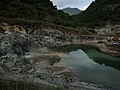 Pemandangan geoterma Lembah Longfeng