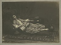 Ležící odaliska, 1858