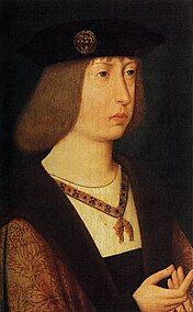 Philippe le Beau (1478-1506), duc de Bourgogne de 1482 à 1506, fils de la précédente