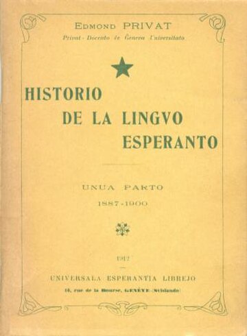 Historio de Esperanto