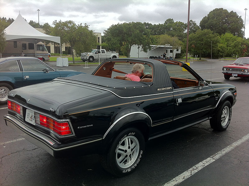 File:1981 AMC Eagle Sundancer 4WD convertible 2014-AMO-NC-f.jpg