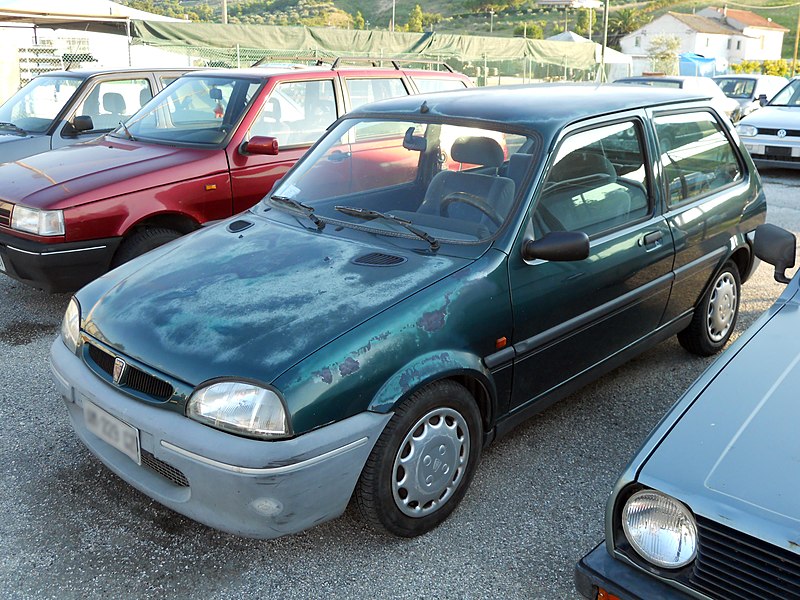 File:1996 Rover 100 Kensington SE - front, 1.jpg