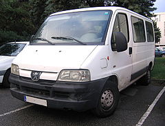 Facelifted second generation Peugeot Boxer