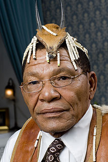 Roy Sesana Botswana activist