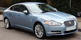 <span class="mw-page-title-main">Jaguar XF (X250)</span> Motor vehicle