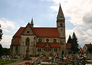 Ligota Bialska Village in Opole, Poland