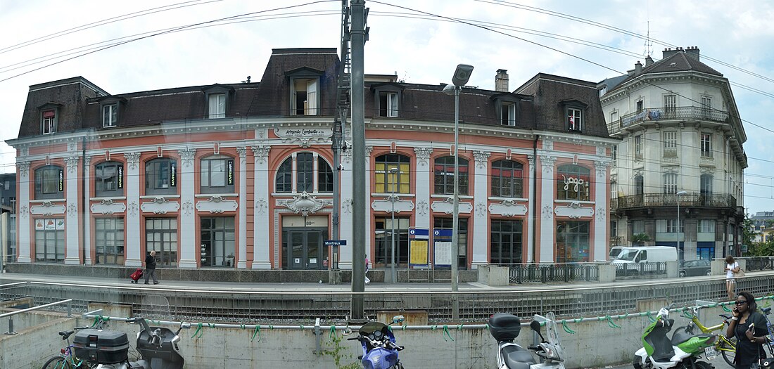 Montreux railway station