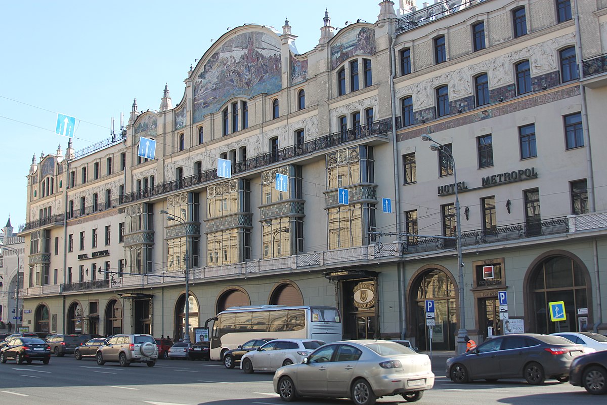 здание гостиницы метрополь в москве