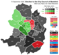 Results of the 2020 Bielefeld city council election.