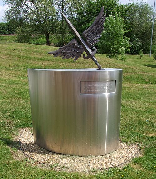 Memorial to 601 Squadron at RAF Museum Hendon