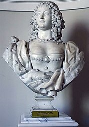 Gilles Guérin, Bust of Anne of Austria, Queen of France.