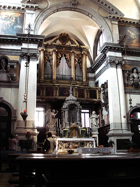 File:8026 - Venezia - Santa Maria del Giglio - Altare - Foto Giovanni Dall'Orto, 12-Aug-2007.jpg