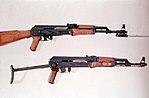 Thumbnail for File:AK-47 and Type 56 DD-ST-85-01269.jpg