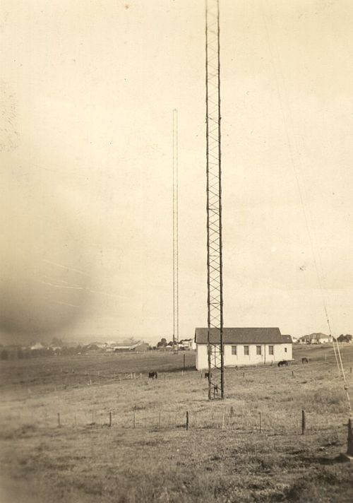 The old 2CH Radio Station Transmitter