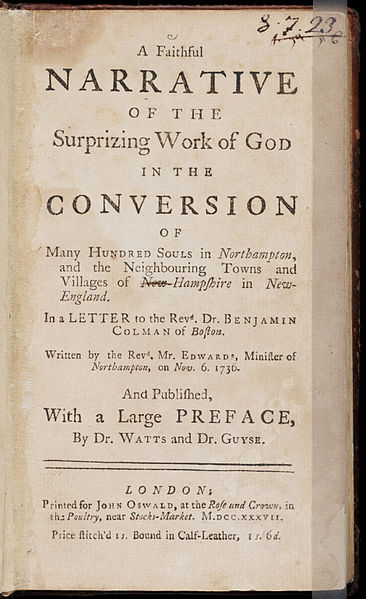 File:A Faithful Narrative of the Surprizing Work of God by Jonathan Edwards 1737.jpg