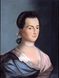 Abigail Adams (1766, porträtiert von Benjamin Blyth)