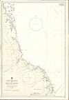 100px admiralty chart no 3308 cabo delgado to fanjove island%2c published 1966