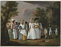 Image 14Agostino Brunias. Free Women of Color with Their Children and Servants in a Landscape, ca. 1770-1796 Brooklyn Museum (from Culture of the Caribbean)