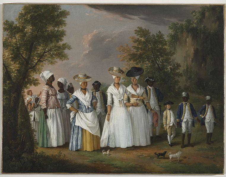 File:Agostino Brunias. Free Women of Color with Their Children and Servants in a Landscape, ca. 1770-1796.jpg