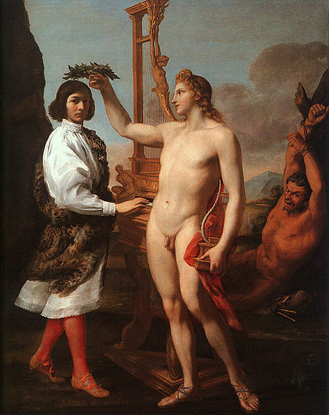 File:Andrea Sacchi - Marcantonio Pasquilini Crowned by Apollo - WGA20610.jpg