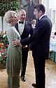 Leonore and Walter Annenberg with Ronald Reagan.