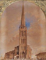 St Michael's in Coventry (Anon, c. 1850)