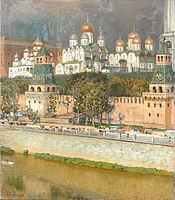 Московский Кремль. Соборы. (1894). Государственная Третьяковская галерея, Москва