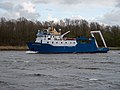 * Nomination Offshore support vessels Arctic Hunter on the Kiel Canal in Rendsburg --MB-one 13:42, 25 January 2022 (UTC) * Promotion  Support Good quality. --Ermell 13:53, 25 January 2022 (UTC)