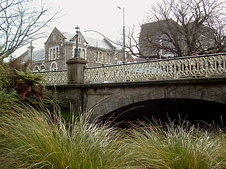 <span class="mw-page-title-main">Armagh Street Bridge</span> Bridge in Victoria Square, New Zealand