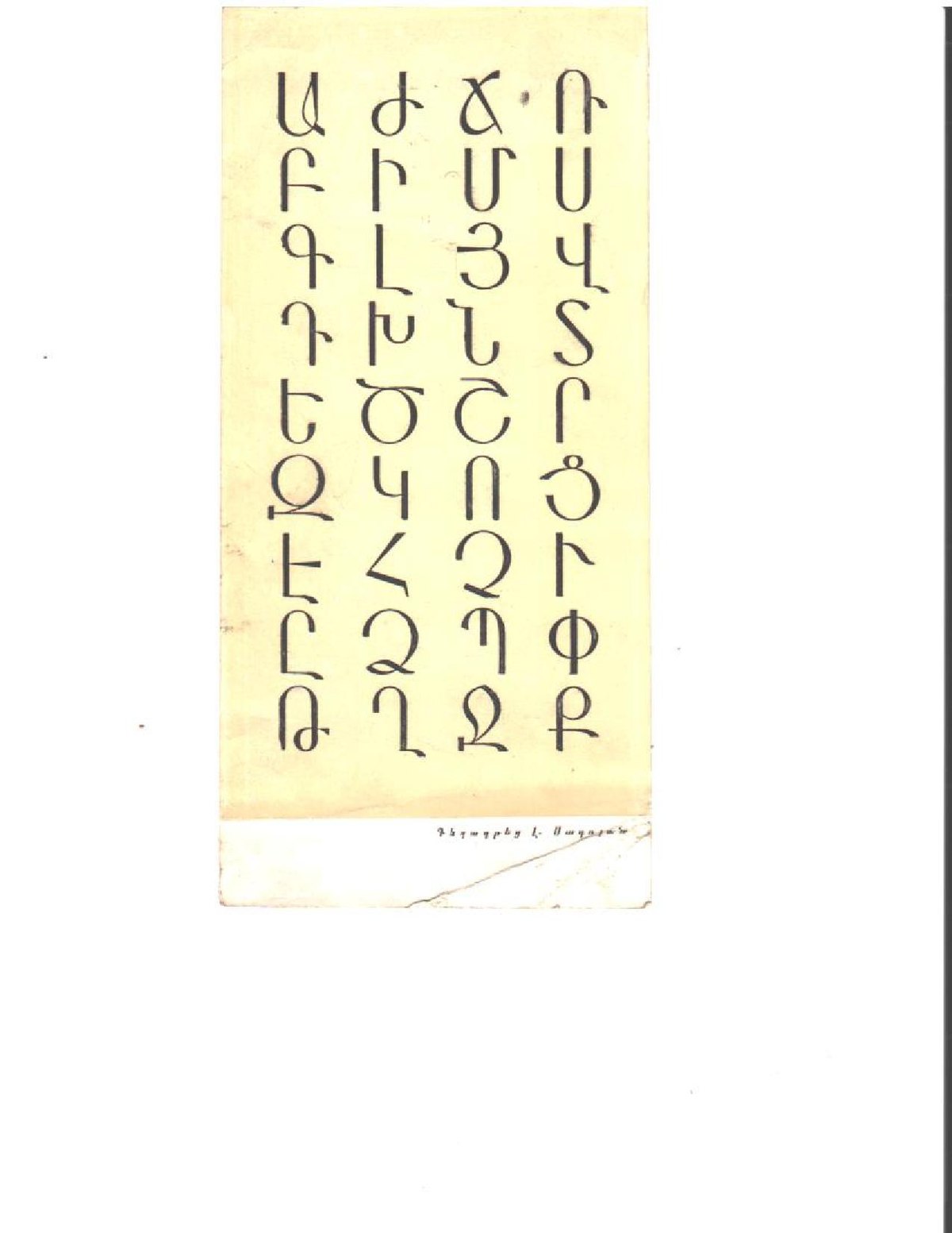 File:Armenian alphabet By Liparit Sadoyan.jpg - Wikimedia Commons