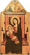 Madonna col Bambino e Crocifissione (anni 1380)