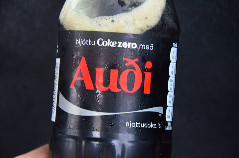 File:Audi Coke Zero name bottle (14527923943) (2).jpg