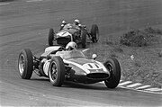 Jack Brabham in the Cooper T53 at the 1960 Dutch Grand Prix