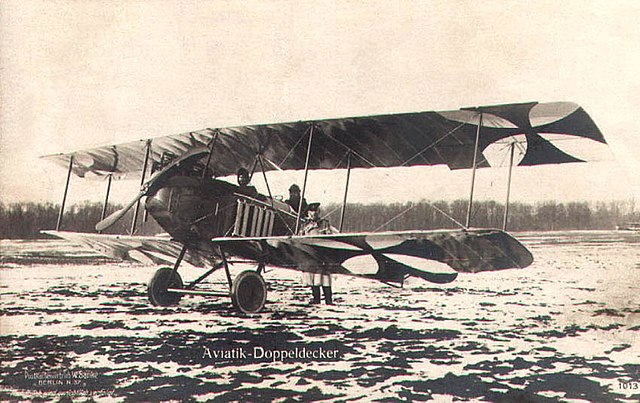 Boelcke's instructional aircraft was an Aviatik B.I
