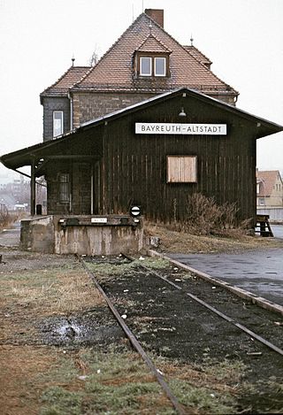 <span class="mw-page-title-main">Bayreuth Altstadt–Kulmbach railway</span>